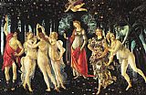Sandro Botticelli - La Primavera painting